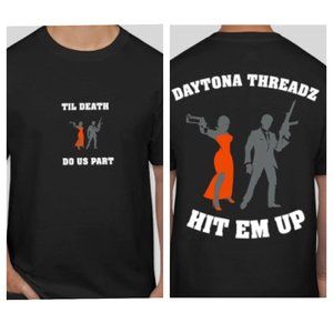 MENS HIT EM UP BNNIE N CLYDE MED,LG,XL,2XL